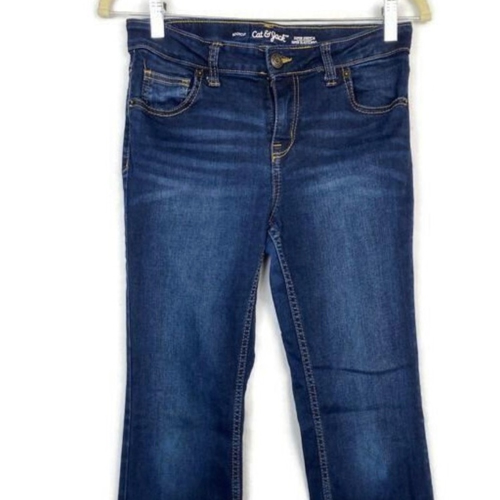 Cat & Jack Super Stretch Bootcut Girls Jeans sz. 8